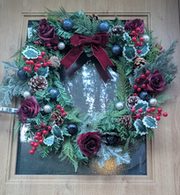 Load image into Gallery viewer, Winter Warmer - XL Large Christmas Artificial Flower Wreath
