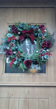 Load image into Gallery viewer, Winter Warmer - XL Large Christmas Artificial Flower Wreath