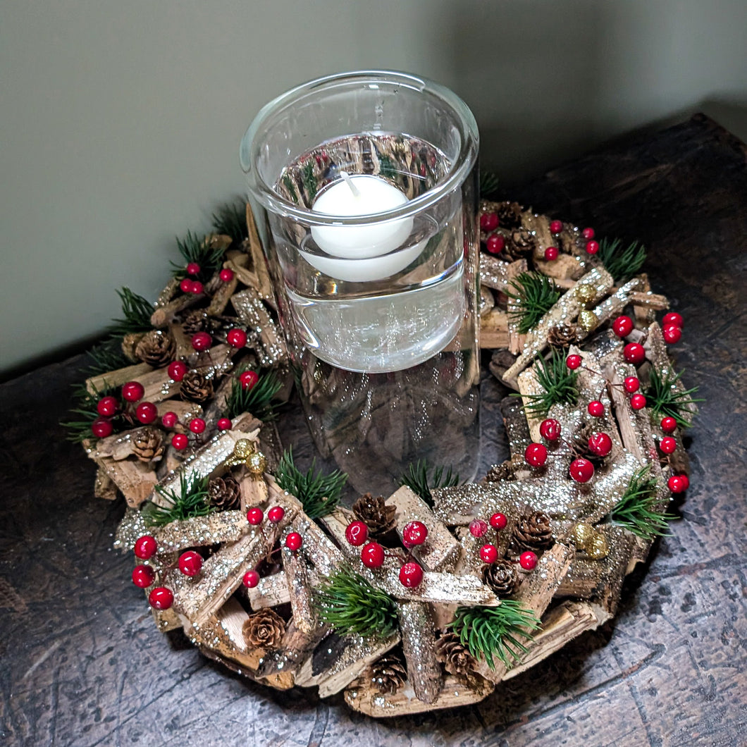 Floating Candle Traditional Table Centre