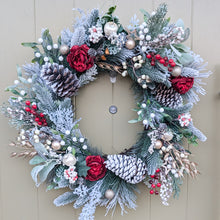 Load image into Gallery viewer, Very Berry Winter - XL Full Artificial Christmas Wreath
