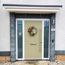 Load image into Gallery viewer, Partridge Blooms artificial christmas wreath made in Glasgow, Scotland
