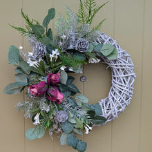 Load image into Gallery viewer, Purple Haze - Large Christmas Artificial Flower Wreath
