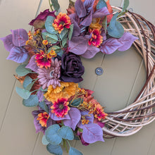 Load image into Gallery viewer, Saoirse - Large Autumn Artificial Flower Wreath
