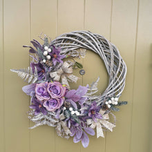 Load image into Gallery viewer, Partridge Blooms artificial flower Christmas Wreaths 2023
