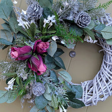 Load image into Gallery viewer, Purple Haze - Large Christmas Artificial Flower Wreath
