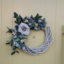 Load image into Gallery viewer, spring summer artificial flower wreath by Partridge Blooms made in Glasgow, Scotland
